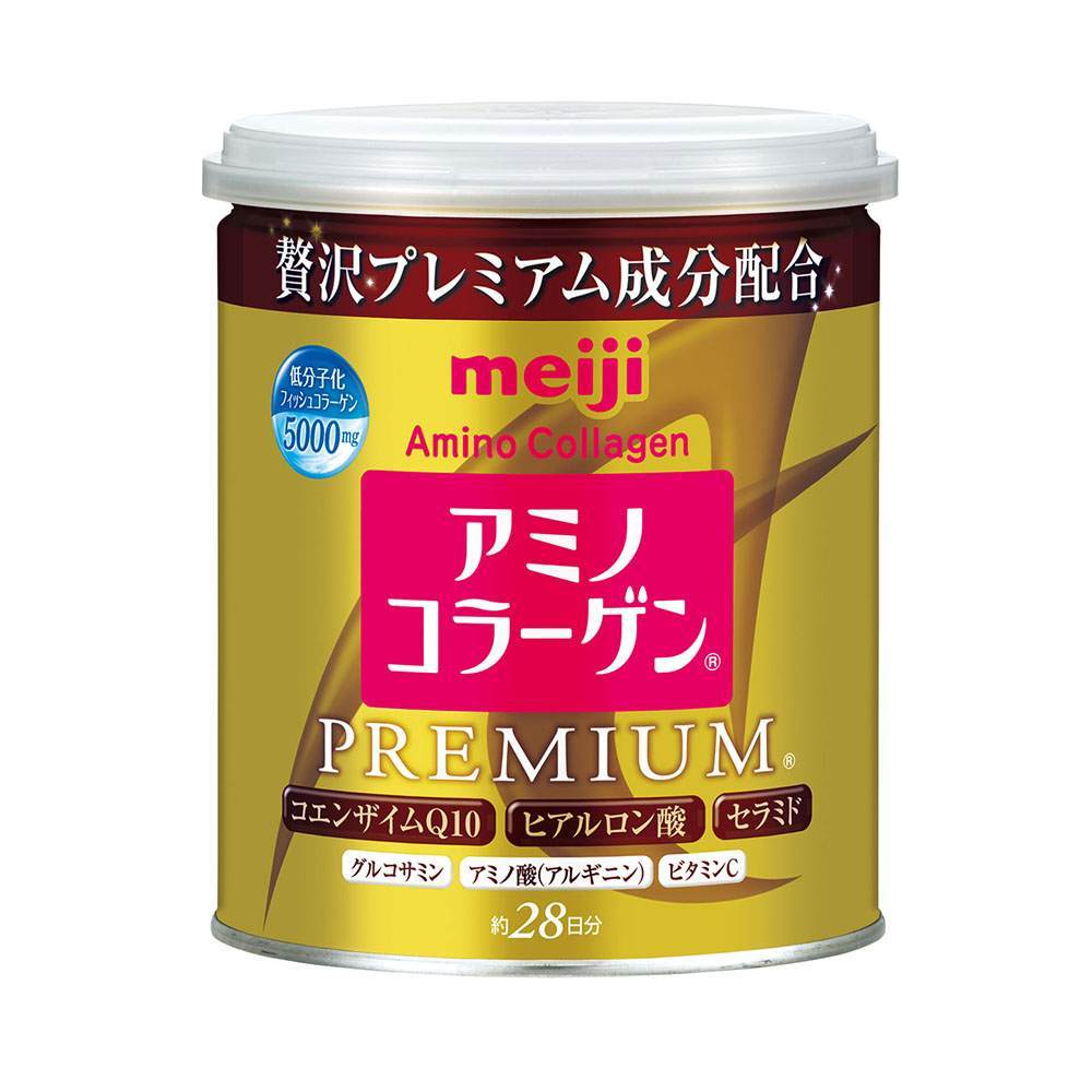 Bột Collagen Meiji Amino Premium Nhật Bản 200g