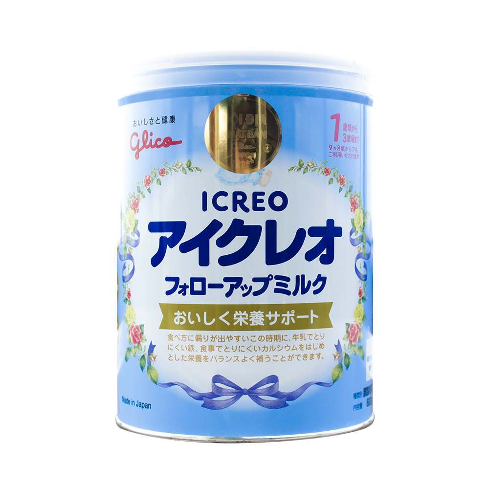 Sữa Glico Icreo số 1 Nhật Bản 820g (Cho bé 9 - 36 tháng)