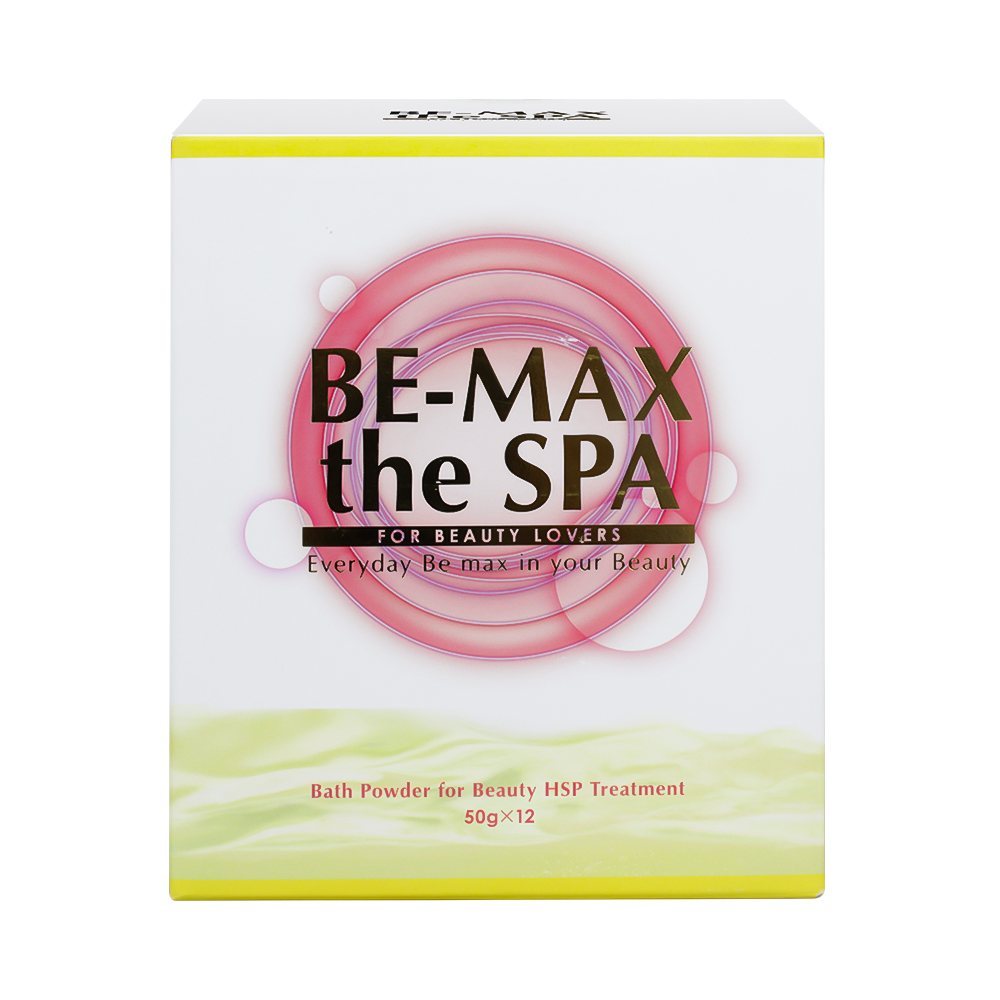 Bột tắm trắng Be-Max The Spa Bath Powder (Hộp 12 gói x 50g)