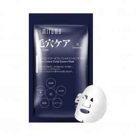 Mặt nạ than tre Mitomo Japan Charcoal Pore Care 36 miếng