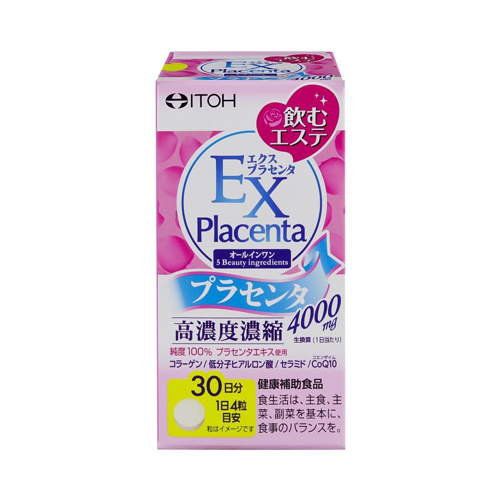 Viên uống đẹp da Itoh EX Placenta Nhật Bản 120 viên