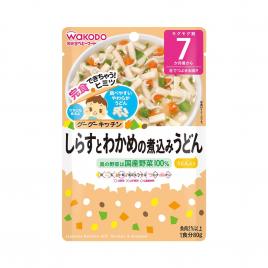 Cháo ăn dặm vị mì Udon và rong biển Wakodo 80g (Cho bé từ 7 tháng)