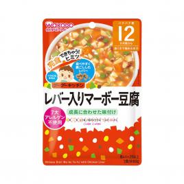 Cháo ăn dặm vị cá và gà Wakodo 80g (Cho bé từ 12 tháng)