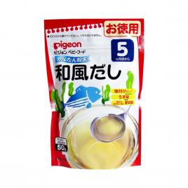 Bột nước dùng vị cá và rong biển Dashi Pigeon 50g (Cho bé từ 5 tháng)