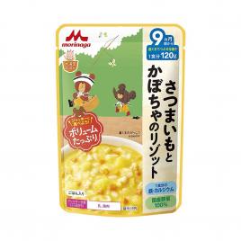 Cháo ăn dặm vị bí ngô Morinaga Risotto 120g (Cho bé từ 9 tháng)