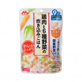 Cháo ăn dặm vị gà, rau củ Morinaga Risotto 120g (Cho bé từ 9 tháng)