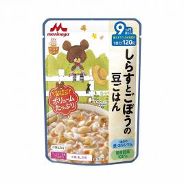 Cháo ăn dặm vị đậu, ngưu bàng Morinaga Risotto 120g (Cho bé từ 9 tháng)