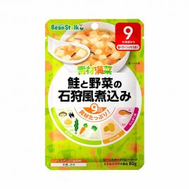Súp rau và cá hồi Ishikari Beanstalk 80g (Cho trẻ từ 9 tháng)