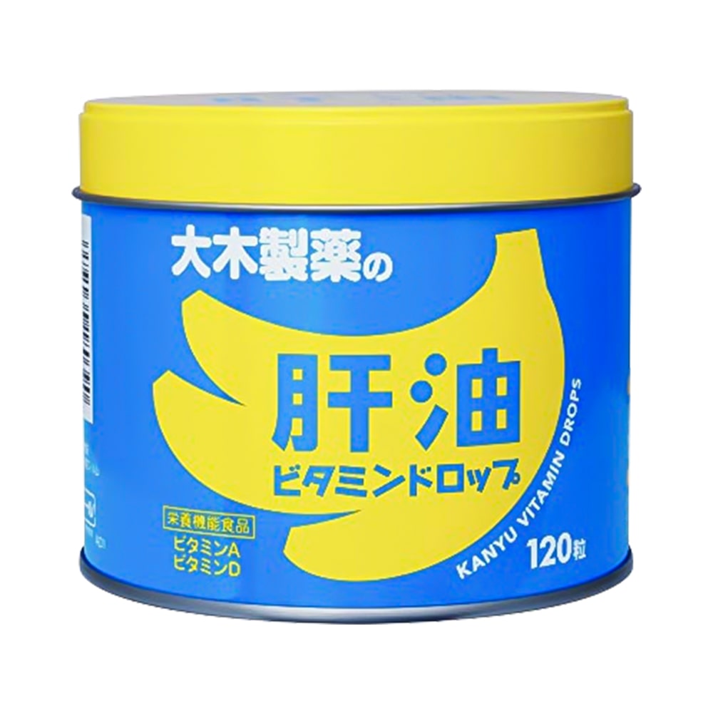 Viên uống bổ sung Vitamin A&D cho bé Ohkiseiyaku 120 viên