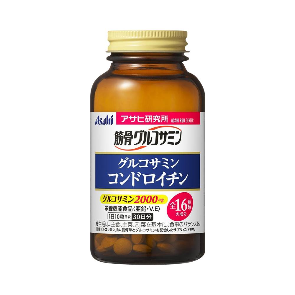Viên uống bổ xương khớp Glucosamine Chondroitin Asahi 2000mg 300 viên