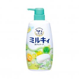 Sữa tắm Milky Body Soap Cow 550ml (Hương hoa cam chanh)