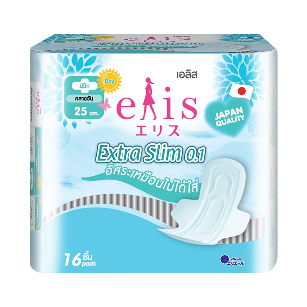 Băng vệ sinh Elis Extra Slim 0.1 RP 25cm 16 miếng 