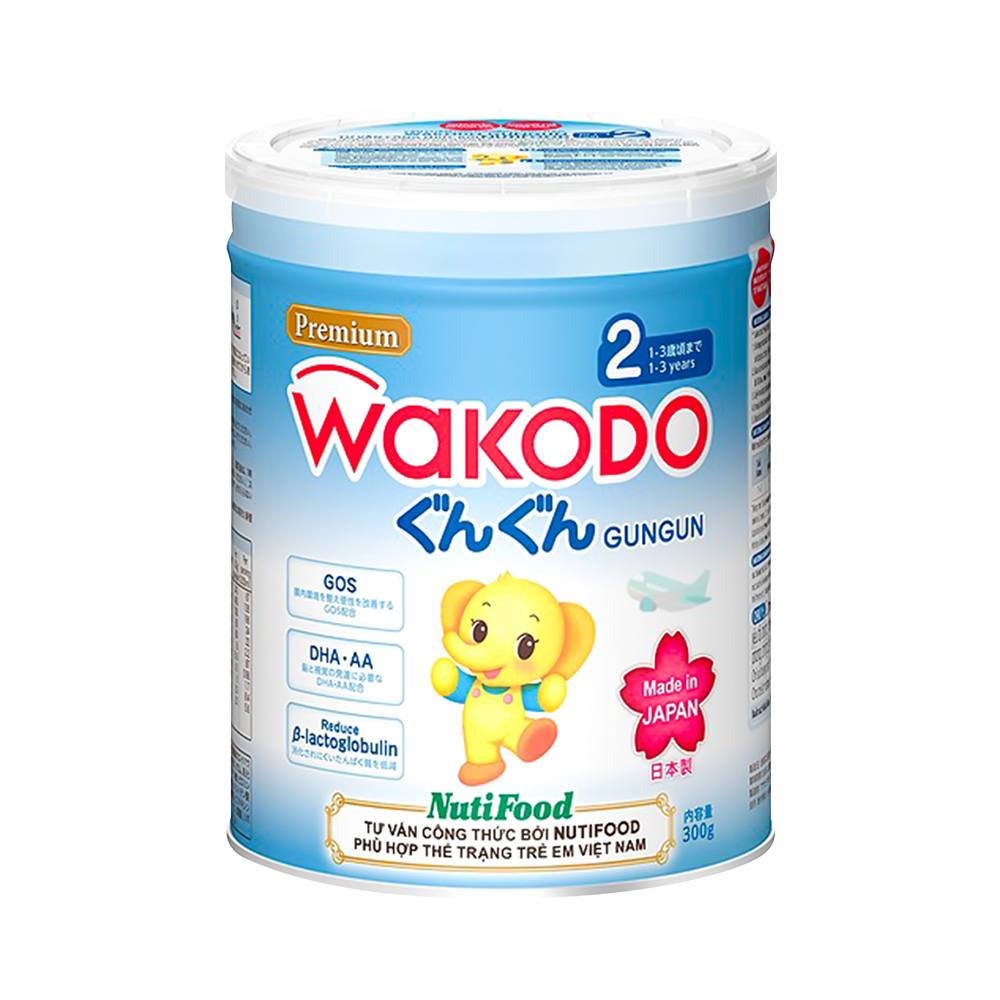 Sữa Wakodo Gungun số 2 Nhật Bản 300g (Cho bé từ 1-3 tuổi)