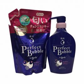 Bộ sữa tắm Senka Perfect Bubble For Body Floral+