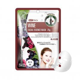 Mặt nạ rượu vang đỏ Mitomo Natural Wine Aging Care 1 miếng