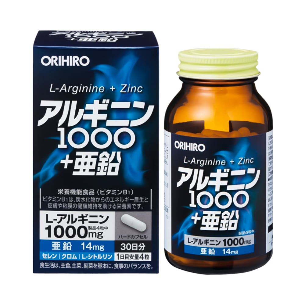 Viên uống hỗ trợ bổ gan, thận cho nam giới Orihiro 120 viên (Chính hãng)