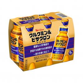 Nước nghệ giải rượu, bổ gan Curcumin House (Hộp 6 chai x 100ml)