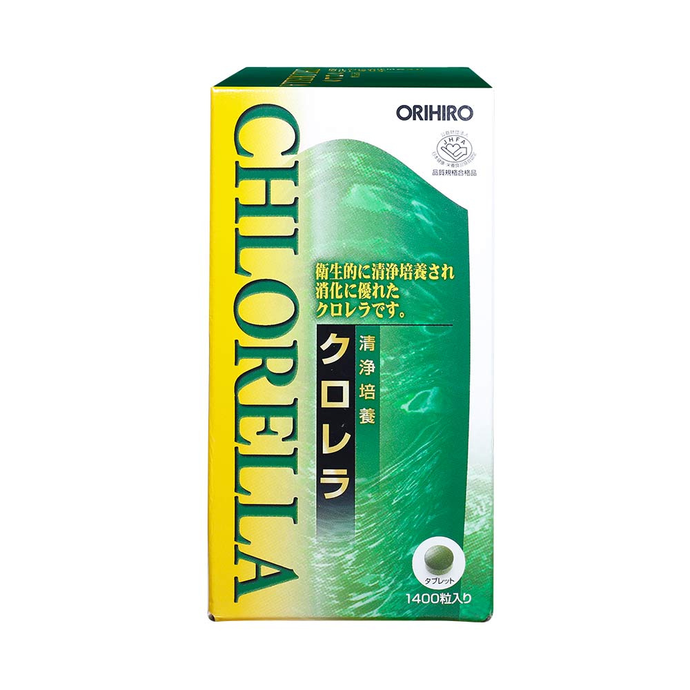 Tảo lục Orihiro Clean Culture Chlorella 1400 viên