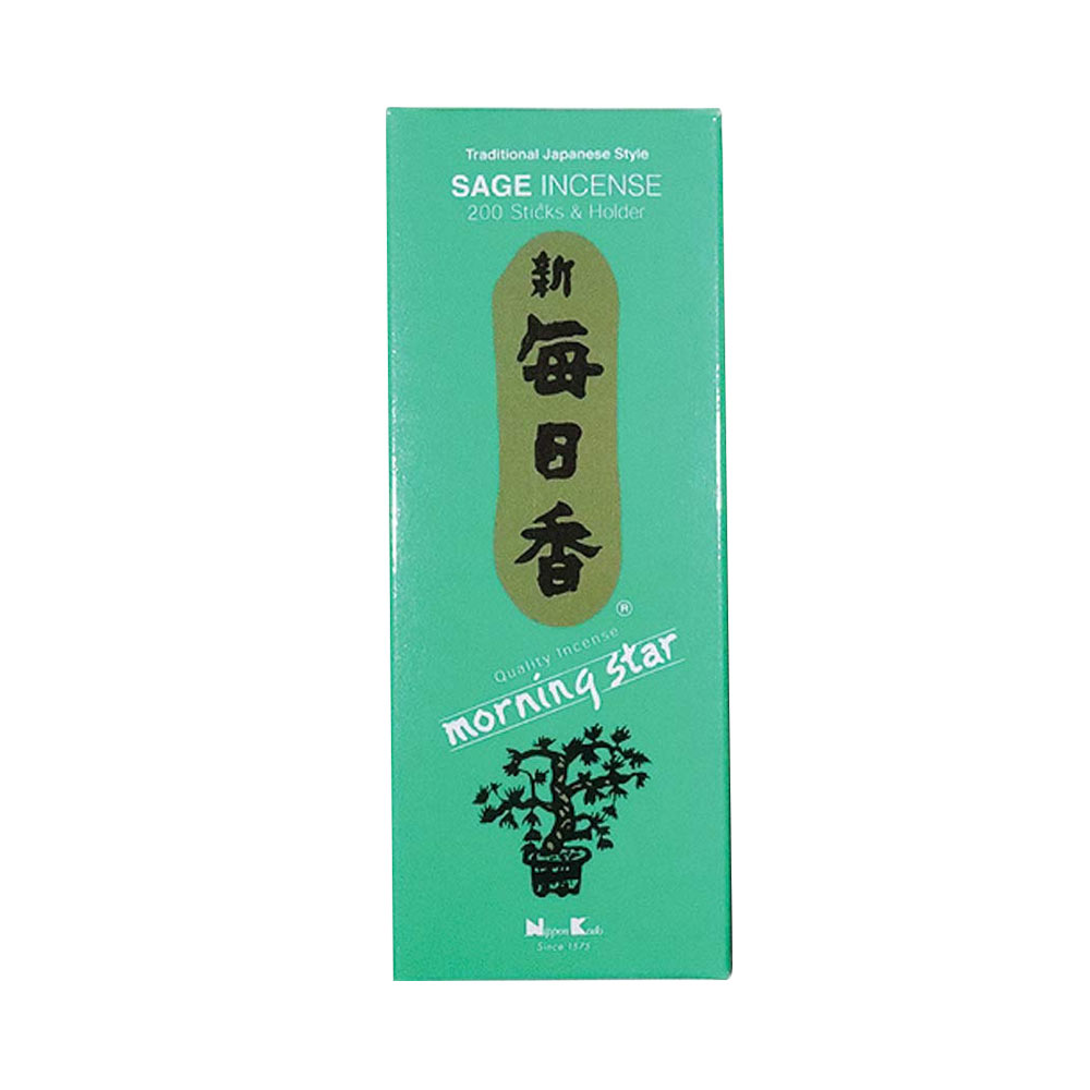 Hương Nippon Kodo Morning Star Sage 200 que (Hương lá xô thơm)
