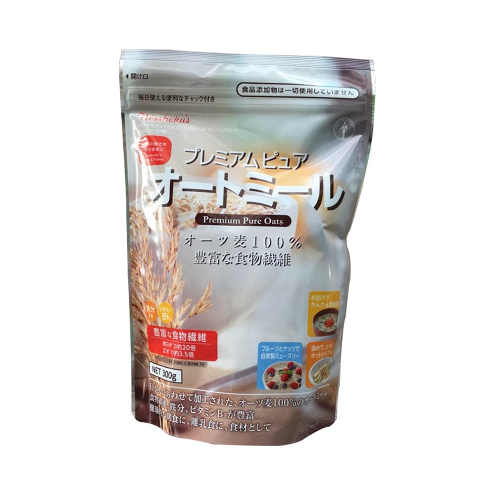 Bột yến mạch nguyên chất Nippon Food Manufacturer Nisshoku`s 300g