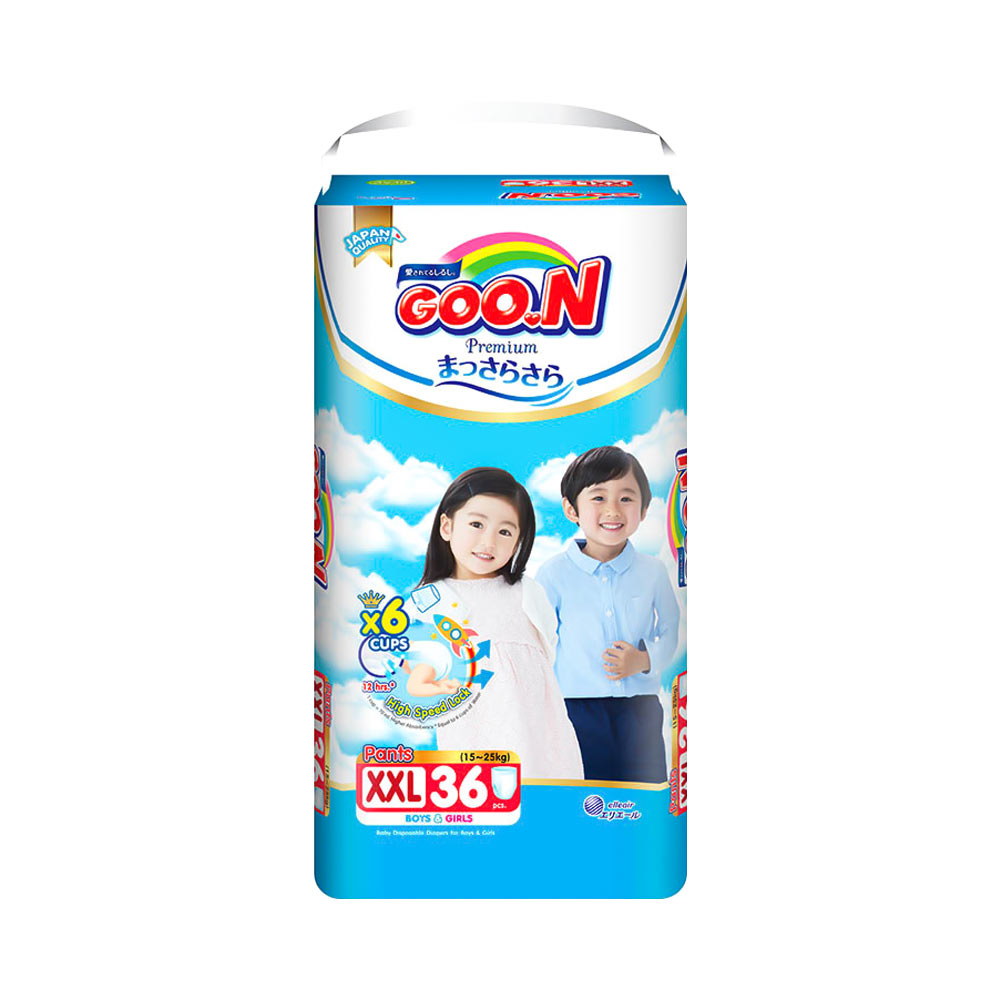 Bỉm - Tã quần Goo.N Premium size XXL 36 miếng (Cho bé 15-25kg)