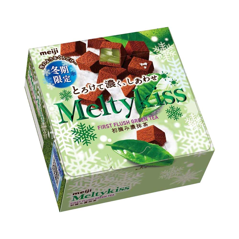 Socola vị trà xanh Meiji Melty Kiss 60g