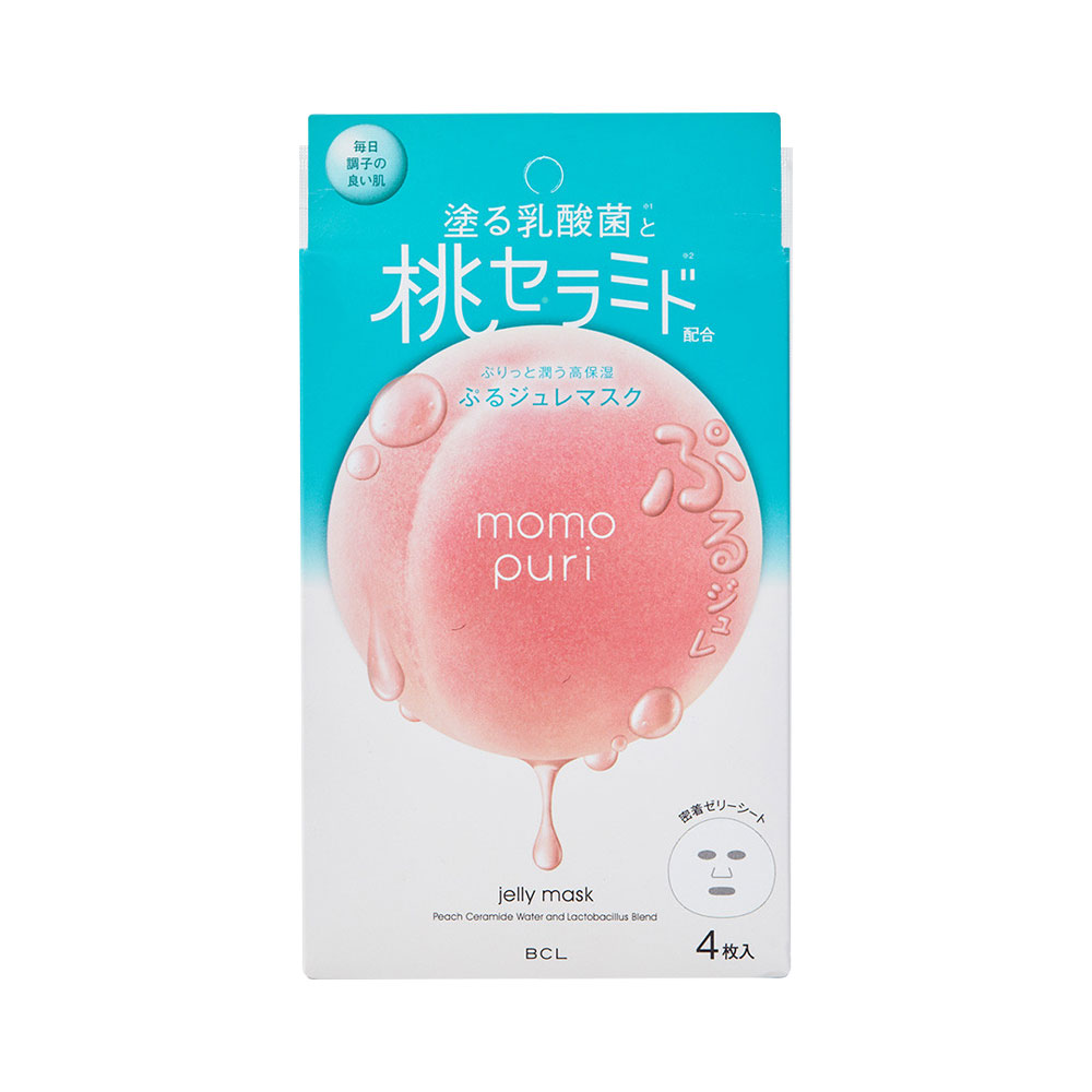 Mặt nạ dưỡng ẩm Momo Puri Jelly Mask 4 miếng