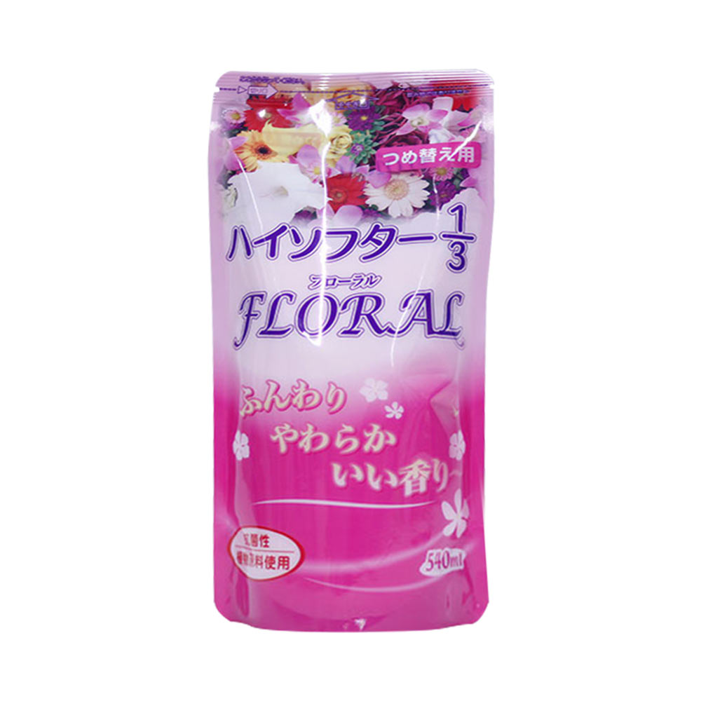 Nước làm mềm vải Marufuku Chemifa High Sofer 1/3 540ml (Hương hoa)
