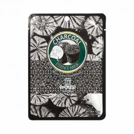 Mặt nạ than tre Mitomo Natural Charcoal Pore Care Cleanliness 1 miếng