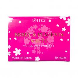 Thạch tinh chất nhau thai ngựa HK2 Berry & Placenta White 30 thanh