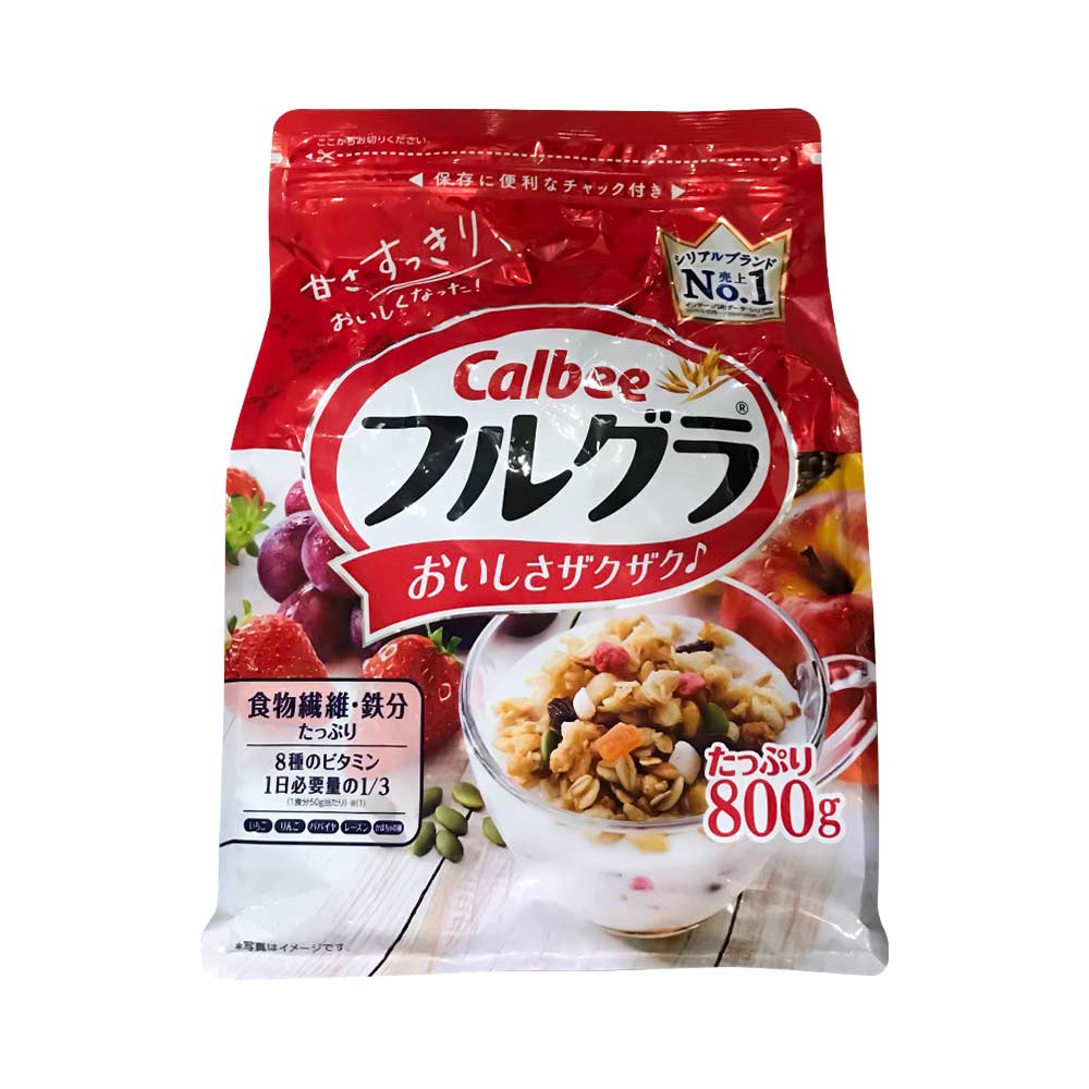Ngũ cốc sấy khô Calbee Nhật Bản 800g