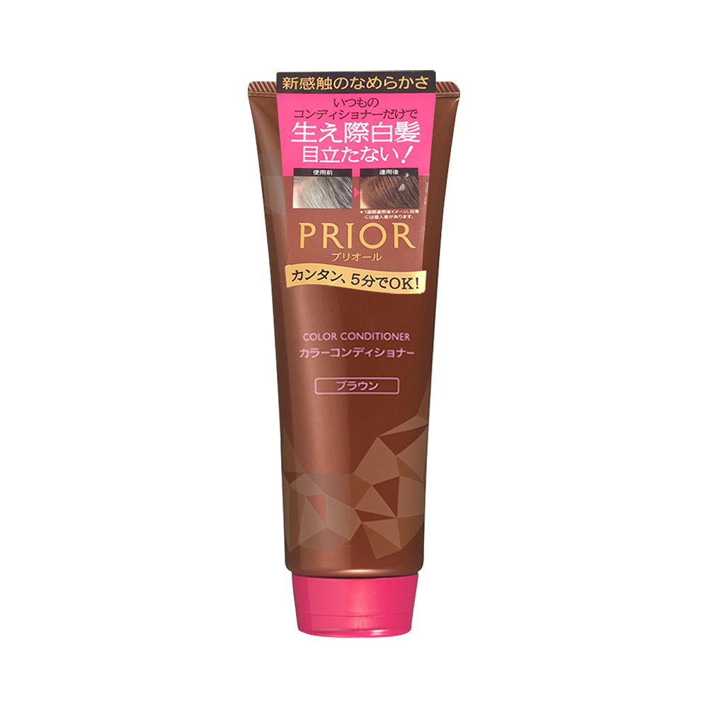 Dầu xả Shiseido Prior Color Conditioner 500g (Màu nâu nhạt)