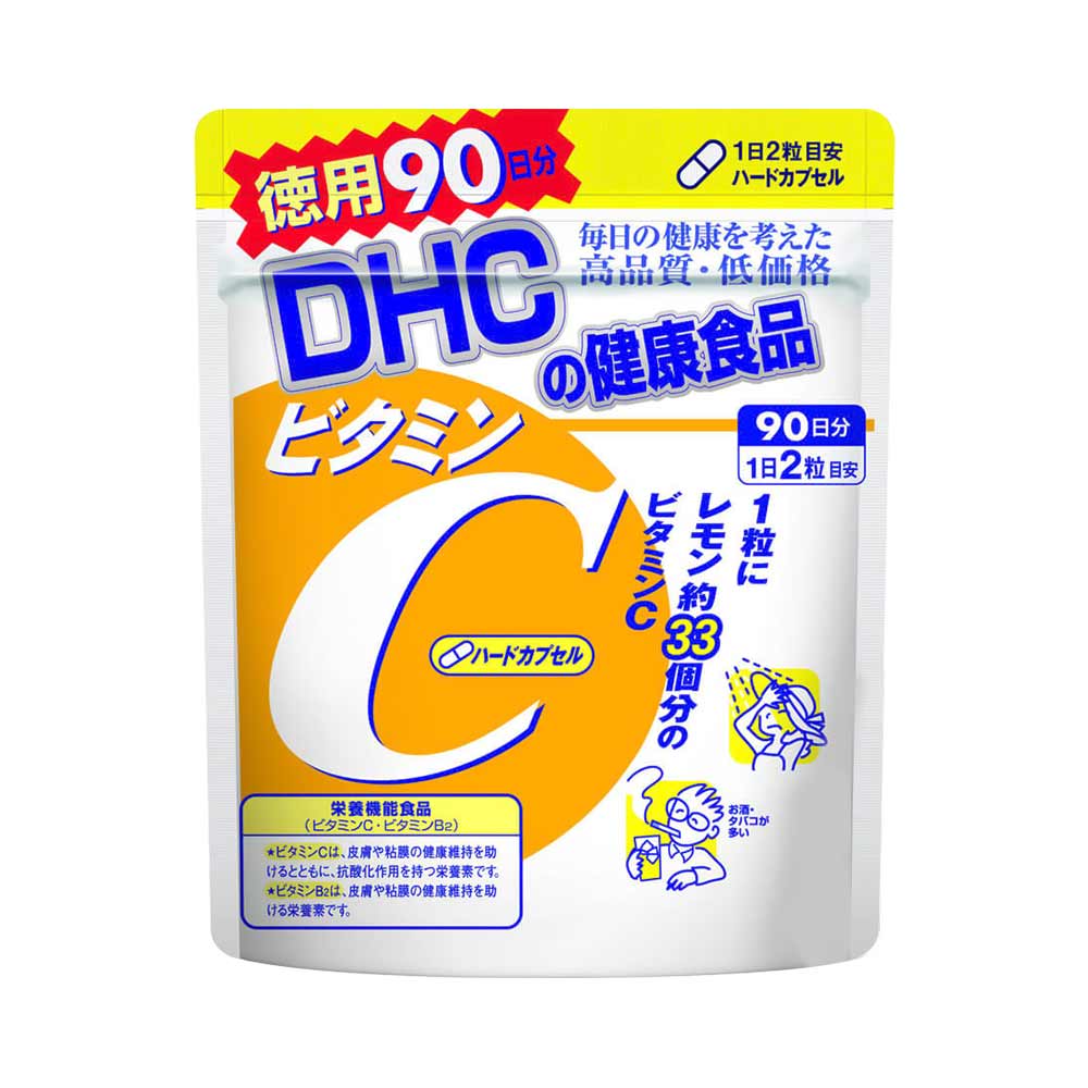 Viên uống bổ sung Vitamin C DHC Nhật Bản 180 viên