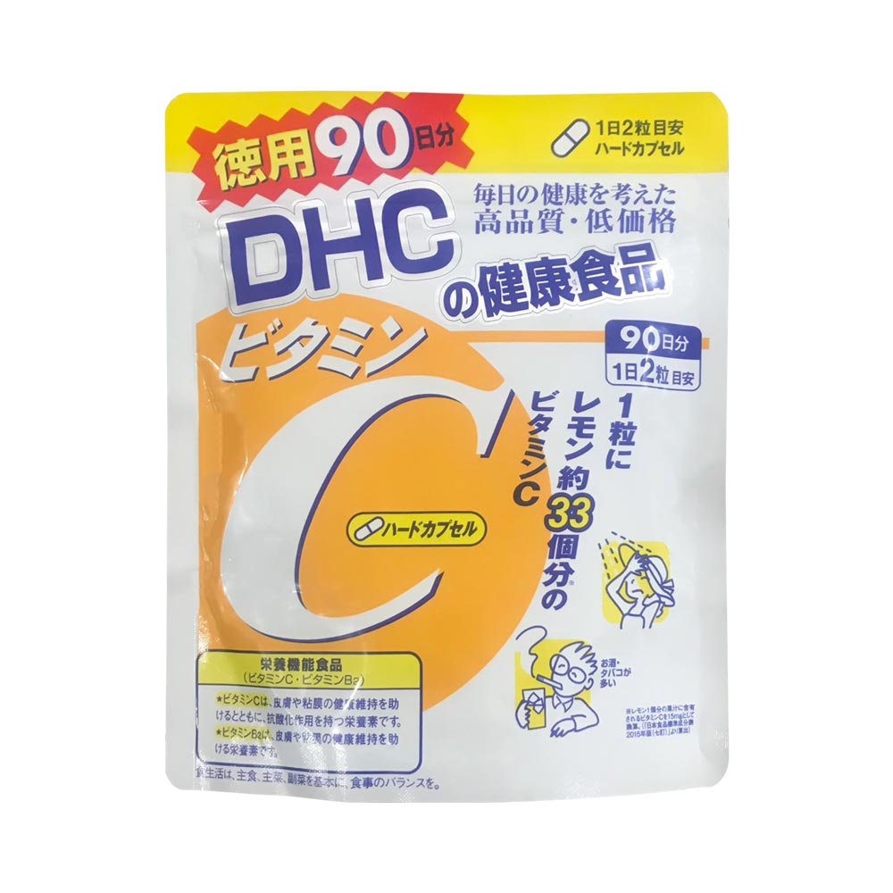 Viên uống bổ sung Vitamin C DHC Nhật Bản 180 viên