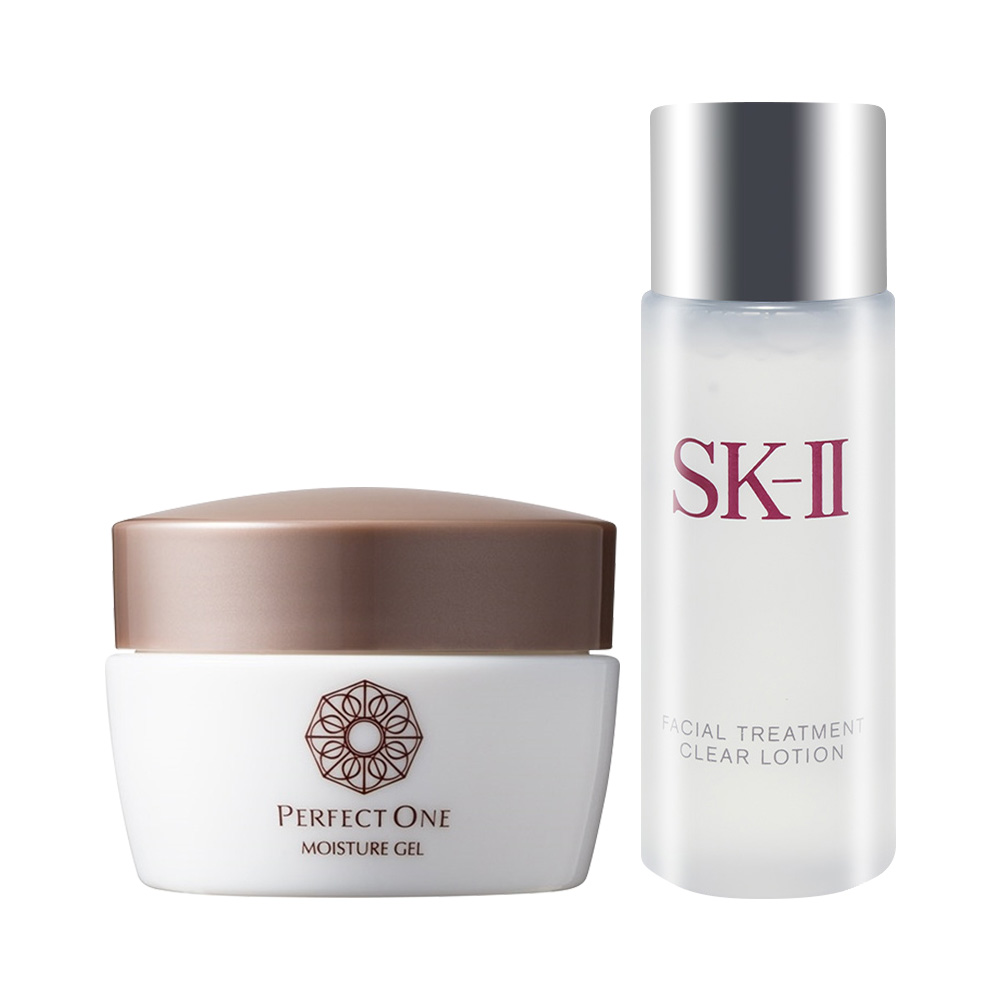 Bộ đôi chăm sóc da mặt nước hoa hồng SK-II & gel dưỡng ẩm Perfect One