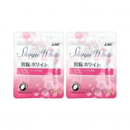 Combo 2 gói viên uống tinh chất nhau thai tươi KMC Shinju White Pearl 30 viên