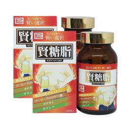 Combo 2 hộp Viên uống giảm mỡ bụng, hỗ trợ điều trị tiểu đường Ribeto Shoji Takasi Kentoushi 180 viên