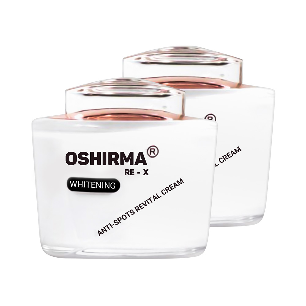 Combo 2 hộp kem dưỡng trắng trị thâm nám Oshirma Re-X 18g