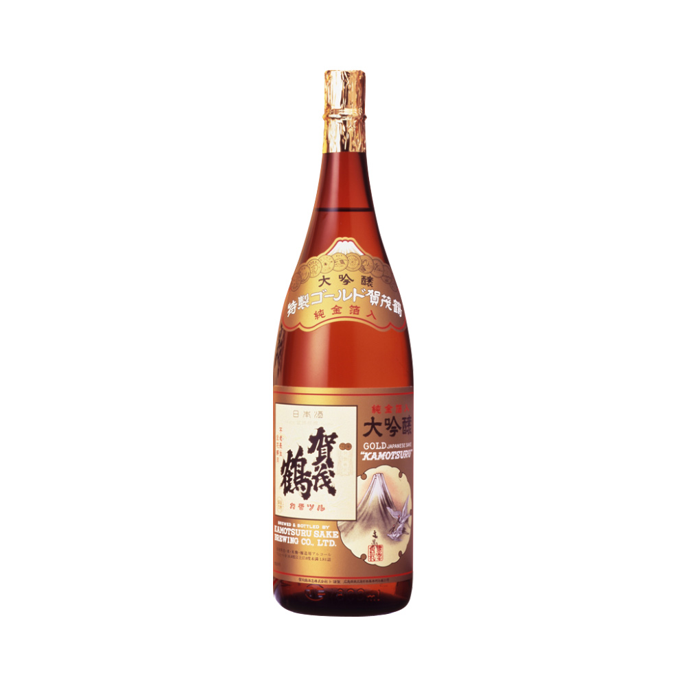 Rượu Sake Kamotsuru Daiginjo Gold 1800ml