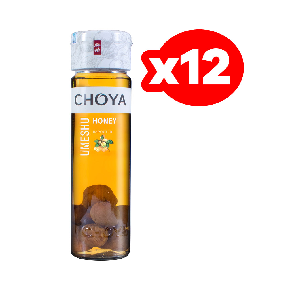 Rượu mơ mật ong Choya Honey 650ml (Thùng 12 chai)