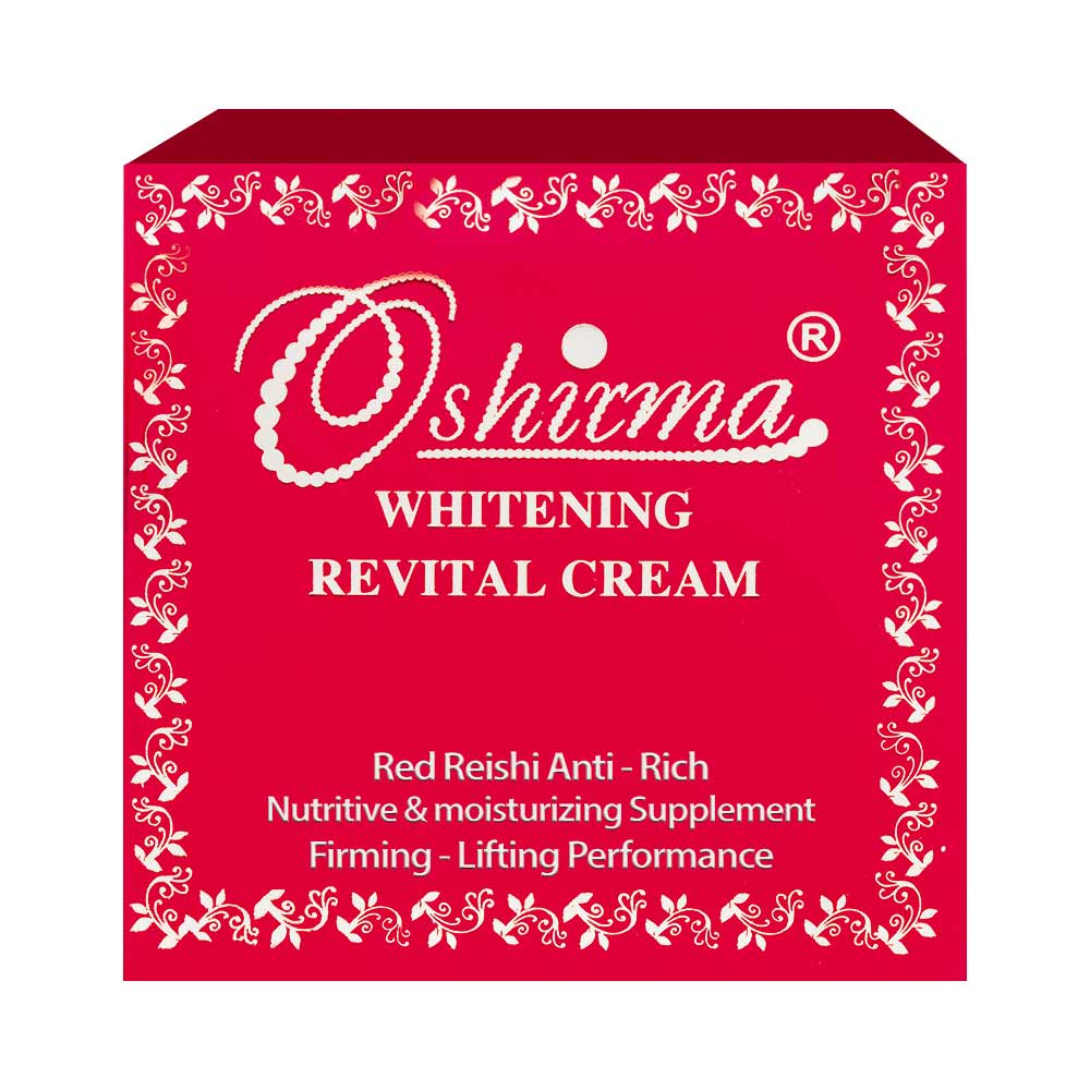 Kem sữa linh chi đỏ làm mờ thâm nám và giữ ẩm ban đêm Oshirma 30g