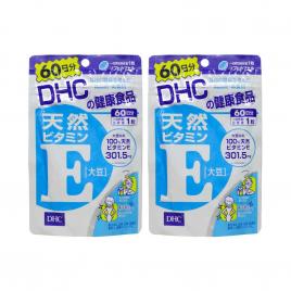 Combo 2 gói viên uống bổ sung Vitamin E DHC Nhật Bản 60 viên (60 ngày)
