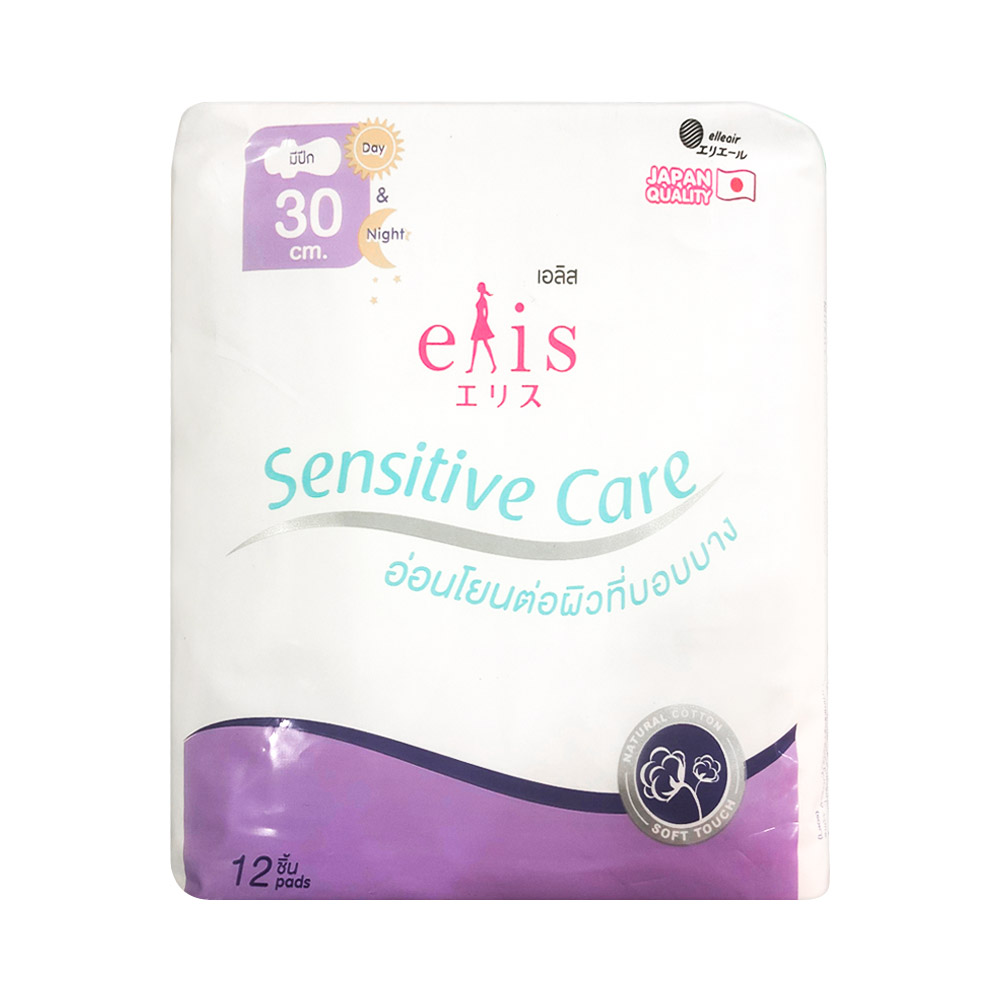 Băng vệ sinh Elis Sensitive Care RP 30cm 12 miếng