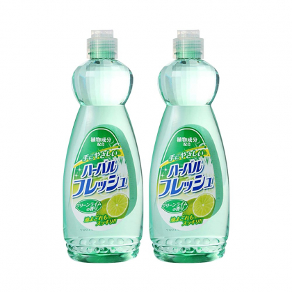 Combo 2 chai nước rửa chén diệt khuẩn tinh chất chanh Mitsuei Nhật Bản 600ml