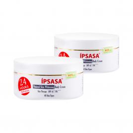Combo 2 hộp kem dưỡng trắng da toàn thân Ipsasa Advanced SPF 45/PA+++ 250g