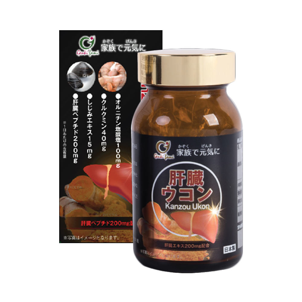 Viên uống bổ gan Genki Fami Kanzou Ukon