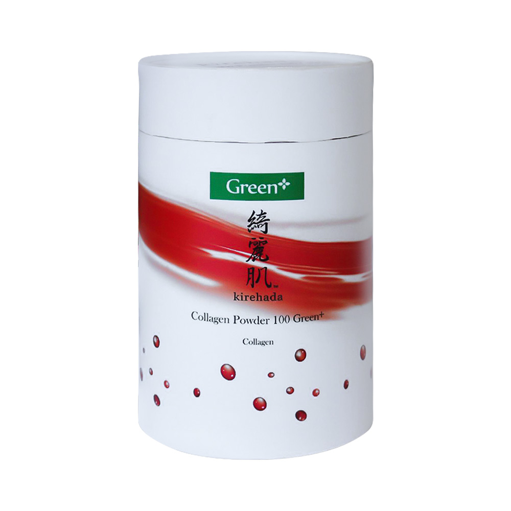 Bột Collagen Green Herb Kirehada Collagen Powder 100 Green+ (Hộp 30 gói x 5g)