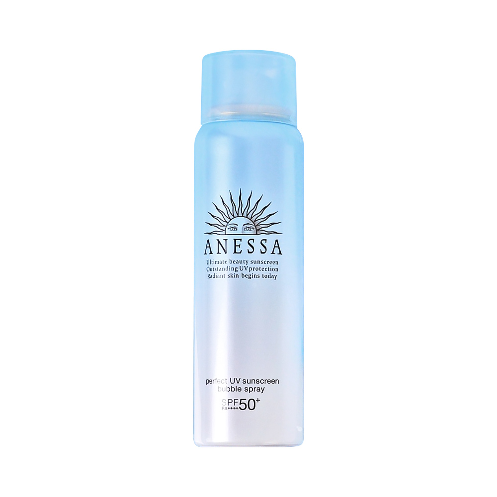 Xịt chống nắng dạng bọt Anessa Perfect UV Sunscreen Bubble Spray SPF 50+ PA++++ 60g