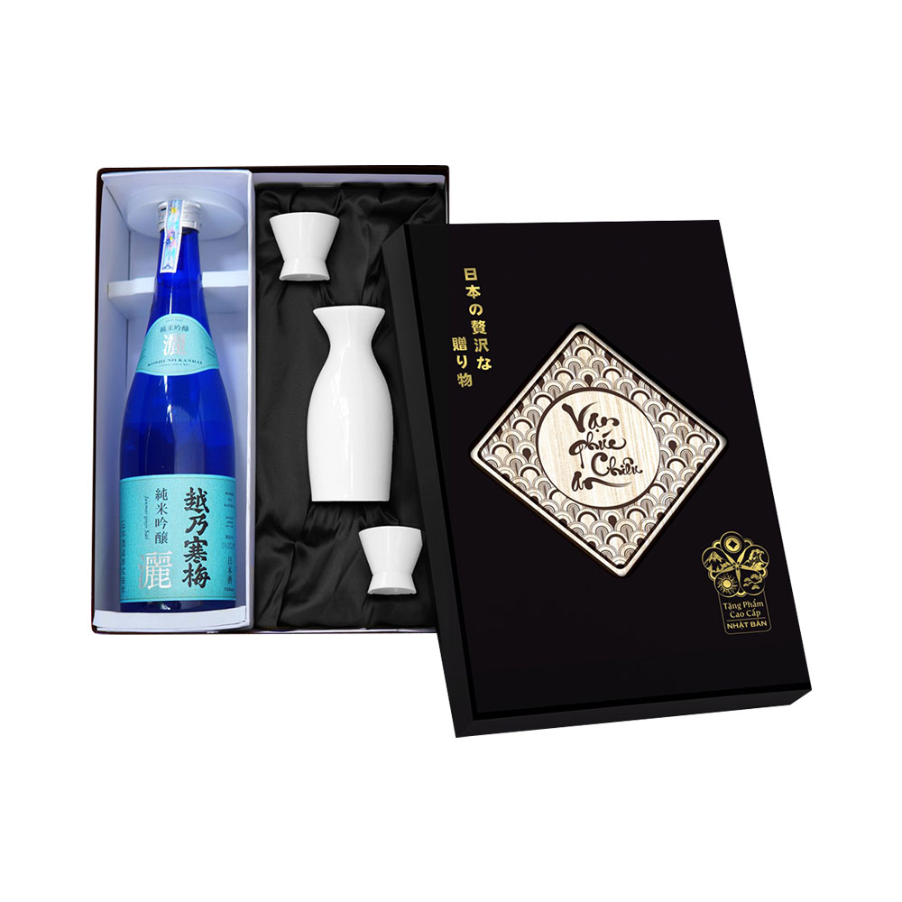 Hộp quà rượu Sake Koshi No Kanbai Sai 720ml