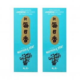Combo 2 hộp hương Nippon Kodo Morning Star Jasmine 200 que (Hương hoa nhài)